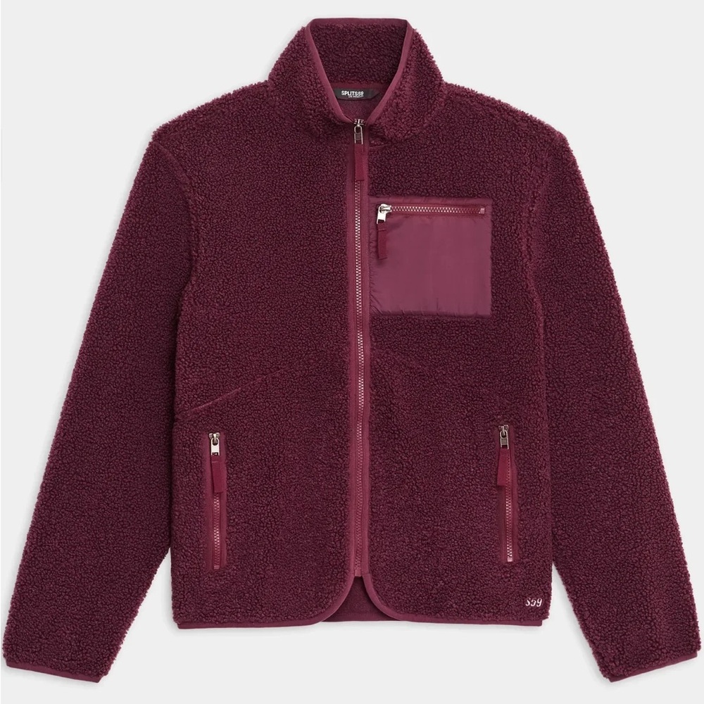 Splits 59 Harris Sherpa in dark cherry - size M